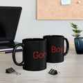Black "Good Boy" Mug
