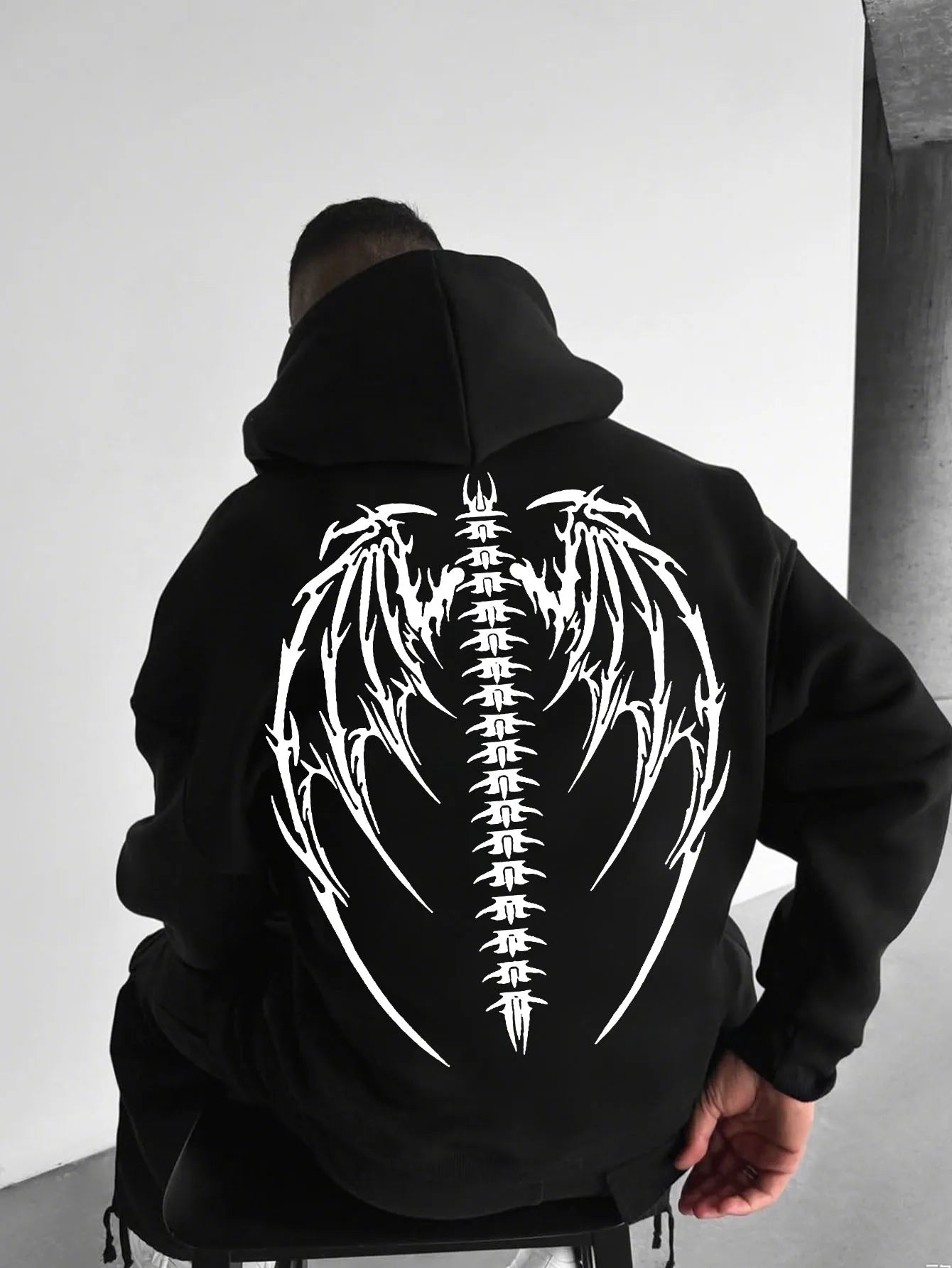Dragon Spine Oversized Hoodie