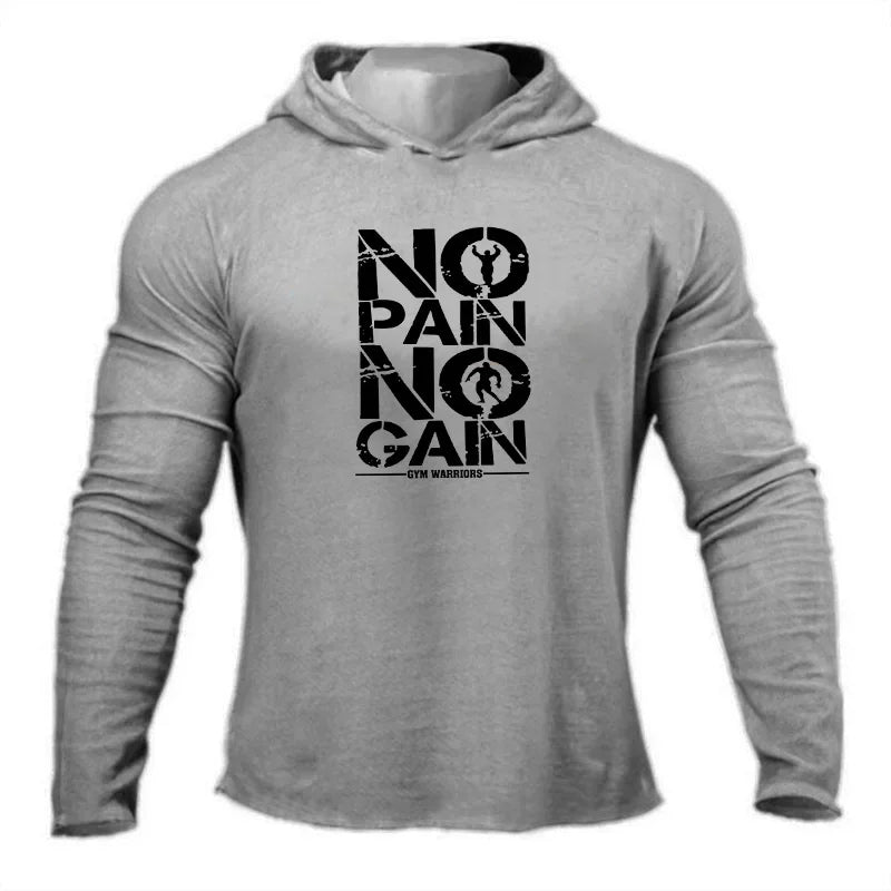 No Pain No Gain Performance Hoodie